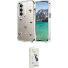 Toyigoo Ieg™ Redmi 15 4g Kılıf Yörünge Form - Şeffaf Pasifik Cam Ekran Koruyucu