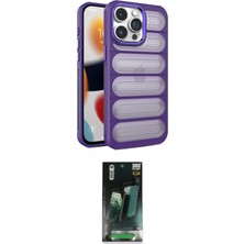 Toyigoo Ieg™ iPhone 14 Pro Kılıf Yadigar Doku Özel Seri - Siyah 360 Mat Full Body Arka Koruyucu