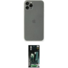 Toyigoo Ieg™ Iphone 11 Pro Max Kılıf Yadigar Yansıma Serisi - Şeffaf 360 Full Body Arka Koruyucu