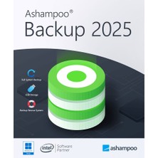 Ashampoo Backup 2025 (Windows) - 1 Pc Süresiz Ömür Boyu Resmi Site Kodu