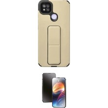 Toyigoo Ieg™ Redmi 9c Kılıf Çekirdek Yansıma - Siyah 3D Antistatik Mat Seramik Nano Ekran Koruyucu