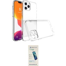 Toyigoo Ieg™ Iphone 15 Pro Max Kılıf Zirve Doku - Şeffaf Pasifik Cam Ekran Koruyucu