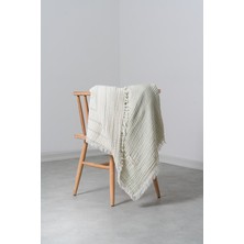 Rikka Home %100 Pamuk 4 Kat Muslin Battaniye 140X190 cm – Hafif, Nefes Alabilen, Çok Amaçlı Örtü/Pike