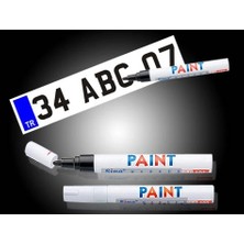 İsingir Shopping Plaka Yazı Kalemi (Siyah)