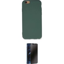 Toyigoo Ieg™ Iphone 6 Kılıf Ahenk Serisi - Beyaz 3D Antistatik Hayalet Cam Ekran Koruyucu