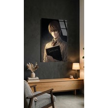 Death Note Yagami Cam Tablo Premium 4mm Uv Baskılı Kırılmaz Duvar Tablosu