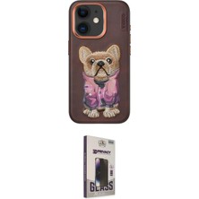 Toyigoo Ieg™ Iphone 11 Kılıf Iz Minimal Koleksiyonu - Siyah Bilvis Hayalet Cam Ekran Koruyucu