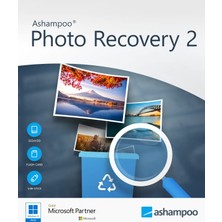 Ashampoo Photo Recovery 2 (Windows) - 1 Pc Süresiz Ömür Boyu Resmi Site Kodu