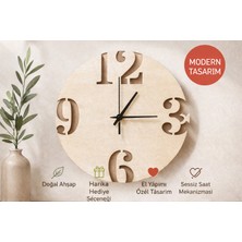 Ahşap Duvar Saatı
