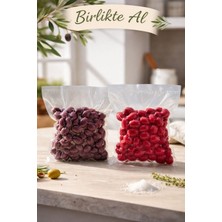 Pancarlı & Yaban Mersinli Kalamata Zeytin Seti (2X500G) – Vakum Paket | Gurme Lezzet Paketi
