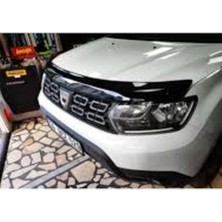 CAN AUTO DACIA DUSTER 2018 MODEL VE ÜZERİ UYUMLU KAPUT RÜZGARLIĞI PİANO BALCK [PARLAK SİYAH] RENKTİR