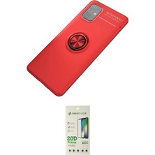 Toyigoo Ieg™ Galaxy M31S Kılıf Yankı Form Prime - Siyah 20D Premium Cam Ekran Koruyucu