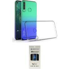 Toyigoo Ieg™ Y6P Kılıf Zirve Doku - Siyah 5d Hayalet Cam Ekran Koruyucu