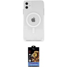 Toyigoo Ieg™ iPhone 11 Kılıf Ahenk Yansıma Prime - Siyah Buffer Hayalet Cam Ekran Koruyucu