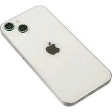 Shoplet  Iphone 14 Diamond Kamera Lens - Yeşil