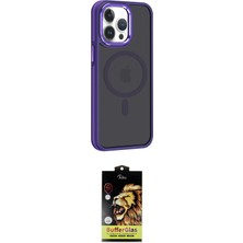 Toyigoo Ieg™ Iphone 14 Pro Max Kılıf Yörünge Klasik - Siyah Buffer Cam Ekran Koruyucu