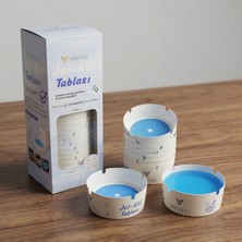 Vesma Jel-Kül Tablası 25 Adet - Duman ve Koku Hapseden, Rüzgardan Etkilenmeyen Uçmaz Pratik Küllük