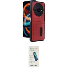 TKÇ Ieg™ Redmi A3 4g Kılıf Yörünge Işık Serisi - Şeffaf Pasifik Cam Ekran Koruyucu