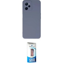 TKÇ Ieg™ C35 Kılıf Ahenk Serisi - Siyah 5d Eko Cam Ekran Koruyucu