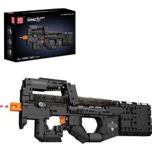 Mould King 14018 P90 Submachine Gun Model Araç Yapı Seti – 1668 Parça (Mouldking)