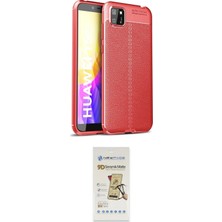 TKÇ Ieg™ Y5P Kılıf Doruk Klasik Özel Seri - Siyah Mat Seramik Nano Ekran Koruyucu