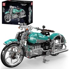 Mould King 23004 American Cruiser Motosiklet Yapı Seti – 1971 Parça (Mouldking)