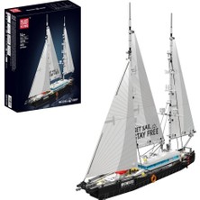 Mould King 10194 Modern Sailboat Model Araç Yapı Seti – 893 Parça (Mouldking)