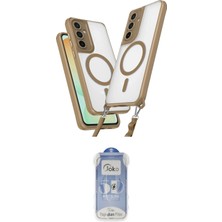 TKÇ Ieg™ Galaxy S23 Fe Kılıf Atlas Doku Koleksiyonu - Siyah Joko Magic 5d Cam