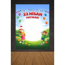 Rabadon 23 Nisan Hatırası 150CM x 200CM Arka Plan Branda