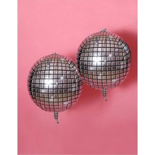 Doğaberen Disco Topu Folyo Balon Gümüş 60CM