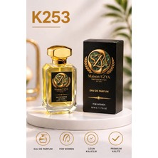 Maison S’zya K253 Kadın Parfüm 50 ml – Oryantal & Baharatlı – Uzun Kalıcı