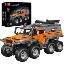 Mould King 13088 Shaman 8x8 Atv Orange Atv Aracı Yapı Seti – 3062 Parça (Mouldking)