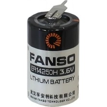 Nemere ER14250H 3.6V 1/2AA Kısa Lityum Pil - 2 Pın