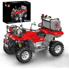 Mould King 23003 Atv Firefighting Vehicle Atv Aracı Yapı Seti – 2100 Parça (Mouldking)