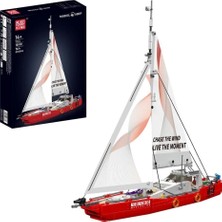 Mould King 10190 Modern Sailboat Iı Model Araç Yapı Seti – 767 Parça (Mouldking)