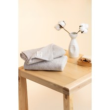 Rikka Home %100 Pamuk Coresoftair Kalite, Ekstra Yumuşak, Hacimli Misafir/bebek Havlusu Seti(2 Adet 41X76CM)