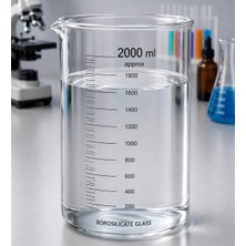 Labolist Beher Cam Dereceli 2000ML  1 Adet