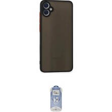 TKÇ Ieg™ Galaxy A05 Kılıf Ahenk Çizgi Serisi - Siyah Joko Magic 5d Cam