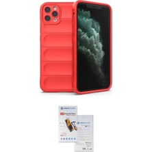 TKÇ Ieg™ Iphone 11 Pro Max Kılıf Atlas Koleksiyonu - Siyah Seramik Nano Ekran Koruyucu