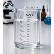 Labolist Beher Cam Dereceli 600ML  1 Adet