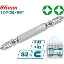 Total ENDÜSTRİYEL ÇELİK ÇİFT TARAFLI BİTS UCU S2 - TAC16PH233