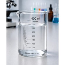 Labolist Beher Cam Dereceli 400 ml  1 Adet