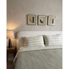 %100 Organik Pamuk 4 Kat Müslin Çok Amaçlı Yatak Örtüsü ve Pike (240X250 Cm)