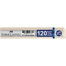 Faber-Castell Faber Castell Min Uç Grip 0.7 mm 2b 60 mm 120LI Beyaz Tüp Adet
