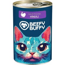 Beefy Buffy Hindili Kedi Konservesi 415 gr