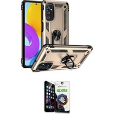 Masa Dostu Ieg™ Galaxy M52 5g Kılıf Ahenk Klasik Koleksiyonu - Şeffaf Temperli Cam Ekran Koruyucu