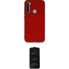 Masa Dostu Ieg™ Redmi Note 8 Kılıf Ahenk Serisi - Siyah 6d Antistatik Mat Seramik Hayalet Nano Ekran Koruyu