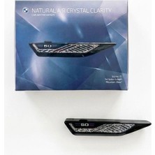 İdeal Aksesuar Bmw G Serisi  50. Yıl Kristal Air Koku Kiti Özel Seri Koku 1 Adet Yedek Kiti Bmw Fragrance Kit