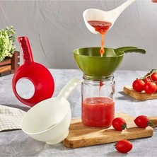 Practika Kavanoz Hunisi Geniş Ağızlı Saplı 170X65 mm Reçel Konserve Doldurma Aracı