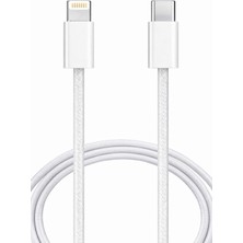 Neffo iPhone Uyumlu Usb-C To Lightning Hızlı Şarj Aleti Kablosu Apple iPhone 11 12 13 14 Pro Max Plus Tüm Seriler